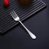 Estoque de fábrica 1010 talheres de aço inoxidável hotel ocidental faca de mesa espessa faca de bife garfo colher garfo de salada colher pequena redonda