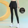 Pantalones de Yoga y Fitness para Mujer, Ajustados, Levanta Glúteos, Pantalones de Correr Dos en Uno, Secado Rápido, Adelgazantes, Pantalones Largos Deportivos para Tenis, Temporada de Primavera, Forro Polar