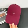 Gorra de Béisbol Bordada para Mujer, Primavera y Verano, Visera Ancha, Corona Suave, Protector Solar, Gorra tipo Pato, Sombrero Versátil para Exteriores para Estudiantes, Protección Solar para Hombres