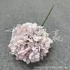 162 Piezas de Flores de Hortensia Impresas en Seda, Flores Artificiales de Tallo Único para Boda y Decoración del Hogar