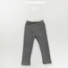 Leggings Espessos Forrados com Fleece para Crianças Coreanas, Novo Estilo Outono e Inverno, Calças Quentes de Fleece Integrado para Meninas, Roupa de Fora para Bebê Atacado