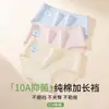 Ropa Interior Femenina Nueva Cómoda de Algodón Peinado Talla Mediana a Grande, Antibacteriana 100% Algodón, Estilo Antibacteriano Transpirable Extra Largo