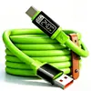 Cargador de Coche Digital 120W Super Carga Rápida Tipo-C Compatible con Apple 17/16, Huawei, Vivo, Oppo, Xiaomi Cable de Carga para Coche