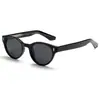 Nuevas Gafas de Sol Estilo Coreano para Mujer, Gama Alta, Montura Redonda Pequeña, Marca de Tendencia Personalizada, Gafas de Sol Polarizadas Cp Pin de Alta Calidad, Retro