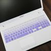 Película protectora para teclado de portátil Samsung SAMSUNGNP550XAA-X05 de 15,6 pulgadas