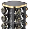 Set Combinado Giratorio de Especias para Cocina Modelo Nuevo Transfronterizo, Botellas de Especias de Lujo Ligero, Botellas de Condimentos, Caja de Almacenamiento, Caja de Especias
