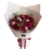 Papel de patrón de piedra transparente de tinta de ahorro de agua con un toque de alta gama, suministros para floristería, materiales de embalaje floral, papel de regalo para ramos de flores