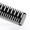 Peine Profesional de Doble Cara para Mechas con Cola Puntiaguda para Uso en Salón de Belleza, Herramienta de Peine para Tratamiento y Teñido del Cabello, Peine para Peinar el Cabello, Herramienta Mágica para Dar Volumen