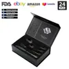 Cubiertos de Acero Inoxidable Transfronterizo de Amazon Cuchillo y Tenedor 1010 Cuchillo, Tenedor y Cuchara de Estilo Occidental Juego de 24 Piezas Cuchillo y Tenedor para Carne Caja de Regalo