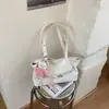 Bolsa de Mão Simples Feminina 2026 Nova Grande Capacidade para Ir ao Trabalho Diária Bolsa Tote de Ombro Único Textura Elegante Bolsa Casual Feminina