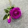 Decoración de Flor de Rosa Artificial para Hotel, Adorno de Cerámica Hecho a Mano, Jarrón Nórdico Amazon, Flores Artificiales de Alta Calidad