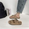 Zapatos Birkenness Vintage Verano 2024 Estilo Coreano Hada Casual Sandalias Birkenness de Suela Gruesa para Mujer Sandalias de Vacaciones