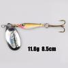 Señuelo Depredador Tiburón Spinnerbait Metálico Cuchilla de Hierro Señuelo Falso Compuesto Venta al por Mayor Equipo de Pesca Accesorios para Señuelos/Spinnerbait de Spinning