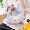 Nuevo bolso de peluche lindo niña caricatura bolsa de almacenamiento portátil hombro axila bolsa moda bolso de Invierno moda