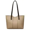 Bolsa Grande Feminina 2026 Verão Novo Estilo Simples e Fashion Grande Capacidade Bolsa de Ombro Feminina Elegante Texturizada Bolsa Tote