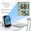 Medidor de temperatura y humedad de venta directa, icono de cara sonriente, medidor de temperatura y humedad para habitación de bebé húmeda y seca en interiores del hogar