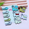Nuevo Gatito Hueso de Pescado Acrílico Accesorios DIY Joyería Funda de Teléfono Celular Parche para Agujero en Zapato Pasador Accesorios para el Cabello Material