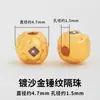 En stock, entrega rápida, accesorios tradicionales de oro arena que no se decoloran, pulseras de estilo chino, colgantes, accesorios hechos a mano para DIY, productos semiacabados