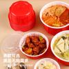 Cajas para Llevar de Hot Pot Picante, Tazones Desechables Comerciales, Tazones para Sopa, Tazones Rojos para Llevar Domésticos, Loncheras de Plástico, Recipientes para Comida Maocai