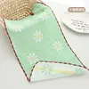Toalla de Gasa Infantil de Seis Capas 25X50 Algodón Puro Tipo Jacquard para Bebé una Toalla Pequeña Toalla para Babas de Bebé de Guardería