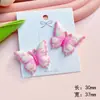 Laço Degradê Japonês Peixe Pequeno Esporão Acessórios de Acrílico Acessórios DIY Capa de Celular Cartão de Cabelo Patch de Adorno de Cabeça