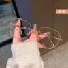 Gafas Sin Montura Ultraligeras de Titanio Puro para Mujeres con Miopía, Se Pueden Personalizar con Lentes Graduados para Astigmatismo, Presbicia, Lentes Fotocromáticos y Bloqueo de Luz Azul, con un Diseño Sin Montura