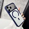 Funda magnética J3 de agujeros finos para teléfono, adecuada para Apple 18PROMAX, moderna 17PRO, anticaída 13/14, acrílica 17