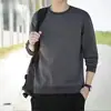 Destacado: Camiseta de manga larga para hombre con estampado de marca de moda, top de otoño e invierno, sudadera, camiseta interior juvenil, camiseta base
