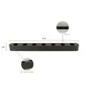Portavelas Largo de 7 Agujeros Transfronterizo Velas para el Hogar Estilo Simple Plástico Negro Bronce Estilo Europeo Portavelas