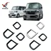 Adequado para Honda 23 N-Box Jf5 Jf6 Modificado Porta-copos Lateral Esquerdo e Direito Patch Decorativo Especial de Moldura Brilhante