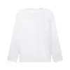 Camiseta Personalizada de Algodón Puro de 200g con Mangas Largas y Cuello Redondo, Camiseta Publicitaria, Algodón Peinado con Logo Impreso, Ropa de Trabajo Bordada, Uniformes de Grupo