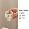 Taza de té alta de porcelana pura pintada a mano Taza de cintura de cerámica Master Cup Juego de té Kung Fu individual Taza de degustación Hogar Mujeres