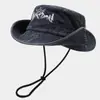 Nuevo Sombrero para el Sol de Exterior para Mujer, Moderno, Selva, Senderismo, Pesca, Parasol, Sombrero de Senderismo, Sombrero para el Sol Bordado para Hombre
