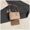 Bolso Caja Compacto y Exquisito 2026 Nuevo de Moda de Alta Gama Bolso de Cadena Acolchado Estilo Chanel Bolso Cruzado de Nicho