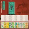 Cuaderno Plegable tipo Acordeón para Acuarela Papel de Algodón 300g Cuaderno de Bocetos de Viaje Plegable Transfronterizo para Estudiantes de Arte Cuaderno de Diario de Textura Fina y Media
