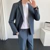 Estilo Coreano Ripper Bonito Casual Terno Pequeno Masculino Verão Estilo Maduro Leve Terno Versátil Jaqueta Sense Terno
