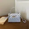 Bolsa Kelly para Mujer 2026 Nuevo Estilo de Moda Verano Lunares Súper Popular para el Trabajo Bolso Tote Pequeño Sensación Cotidiana Bolso de Hombro Único Cruzado