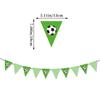 Copa de Fútbol Transfronteriza Decoración de Fiesta Temática de la Copa Mundial Bandera de Cumpleaños de Fútbol Tirar de la Bandera Banner de Fútbol Americano Personalización al por Mayor