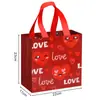 Nueva Bolsa de Regalo para el Día de San Valentín Bolso Pequeño Rosa No Tejido Bolsa para Empaque de Regalo de Perfume Cosméticos Lápiz Labial