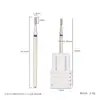 Cabezal de Diamante para Lijar, Cabezal de Antorcha en Forma de Disco, Capa Intermedia para Piel Seca de Grano Fino, Herramienta de Manicura de Estilo Ruso para Pretratamiento de Uñas
