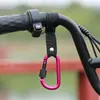 Gancho frontal universal para veículos elétricos, adequado para bicicletas, motocicletas e para pendurar itens como capacetes e itens de entrega.
