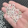 Hebilla de Jade Jade Cuentas de Agujero Grande Cuentas Sueltas de Jade Material de Montaña Anillo Donut Anillo para Colgar Accesorios para Joyería Cuentas Espaciadoras