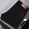 Novos Jeans Masculinos de Luxo Leve Moda Rosa Slim Fit Verão Stretch Versátil Calças Casuais de Cintura Média para Jovens