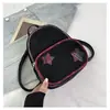 Mini Bolsa Fashion para Mulheres 2025 Tendência Novo Estilo Outono e Inverno Mochila Textura Simples Mochila de Viagem
