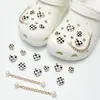 Accesorios decorativos transfronterizos para zuecos, hebillas de zapatos, accesorios de superficie de zapato 3D desmontables de mariposas y flores de colores, dijes de zapato a presión