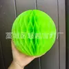 Suministros de decoración para habitación de bodas estilo chino, coloridas columnas colgantes de flores de papel plegado hechas a mano, bolas de panal creativas
