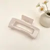Pinza Cuadrada Mediana para Recogido en la Parte Trasera de la Cabeza, Estilo Ins Coreano Elegante Pinza Tiburón DIY al por Mayor