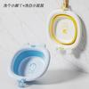 Lavabo Bebé Jingqi Se Puede Colgar Niños Recién Nacidos Lavamanos para Trasero Bebé Baño Pequeño para el Hogar Bebé Plegable Lavabo