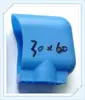 Pupitre Escolar Pupitre de Aula y Silla Almohadilla para Pies Tapón Interior Goma Clase de Entrenamiento Estudiante Cubierta de Plástico Azul para Pata de Escritorio 20