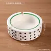 Cenicero Cerámico Creativo de Mahjong y Póker, Especial para Salas de Juegos, Cenicero Personalizado, Adorno Decorativo de Escritorio para el Hogar de Moda